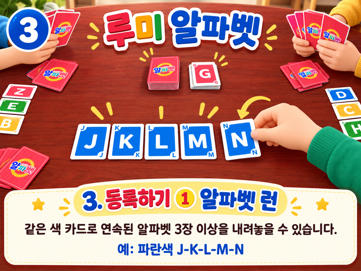 루미알파벳 방법 5